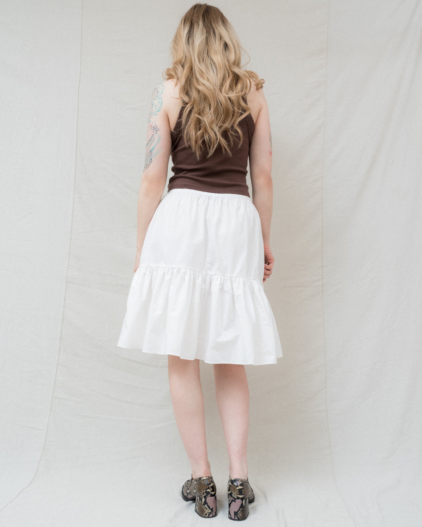 Matilda Skirt in Alabaster