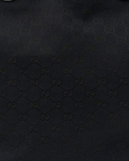2000s GUCCI Black GG Canvas Eclipse Tote