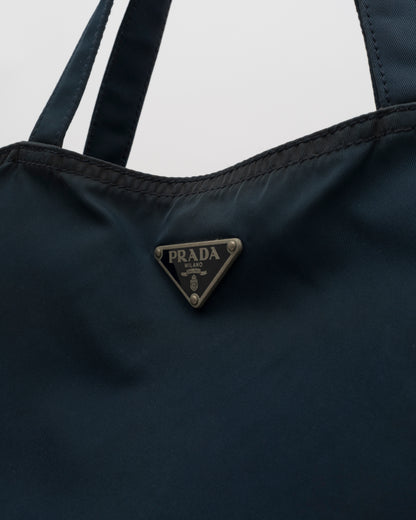 2005 PRADA Navy Robot Tote (as is)