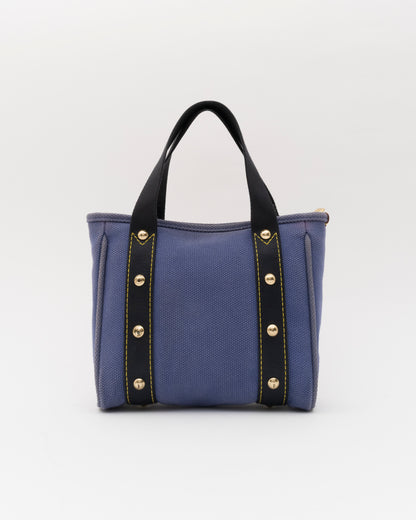 2000s LOUIS VUITTON Blue Antigua Cabas PM Bag