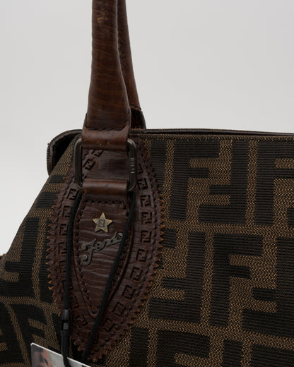 2000s FENDI Zucca Etniko Du Jour Bag