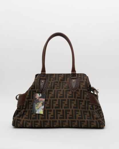 2000s FENDI Zucca Etniko Du Jour Bag