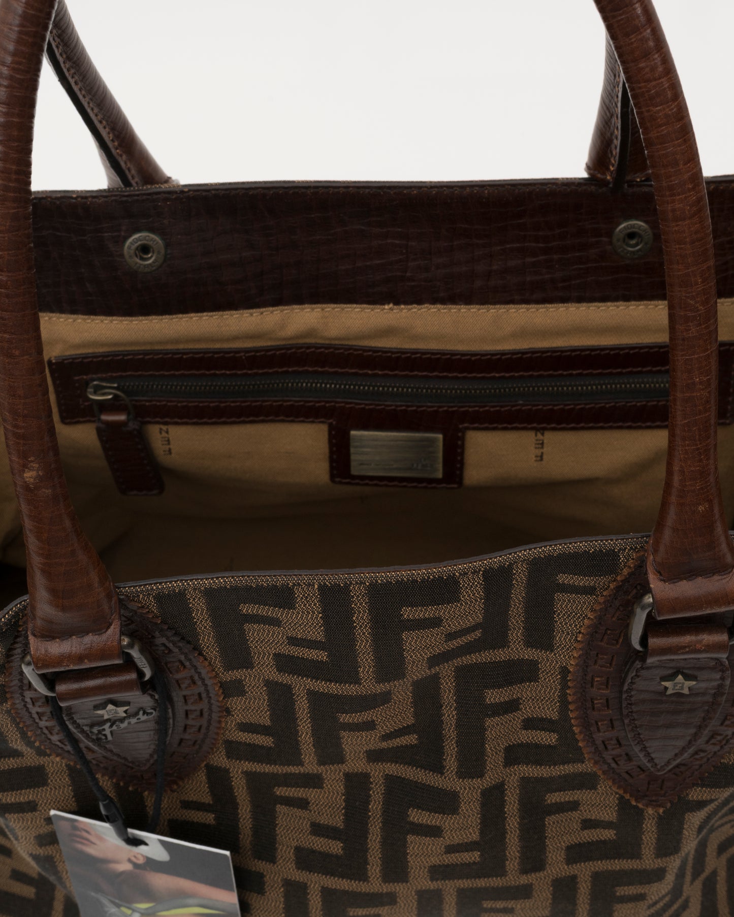 2000s FENDI Zucca Etniko Du Jour Bag