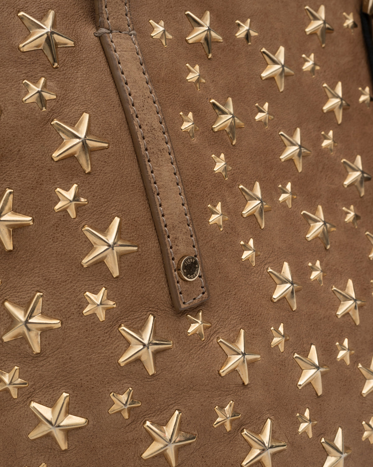 2000s JIMMY CHOO Sasha Small Beige Leather Bag