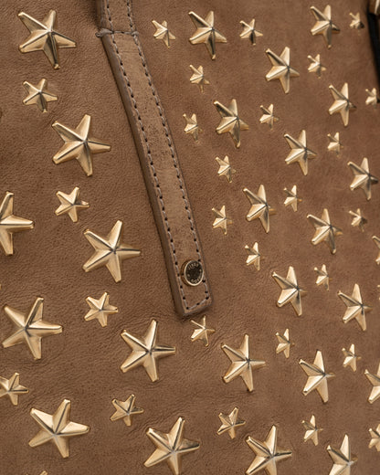 2000s JIMMY CHOO Sasha Small Beige Leather Bag