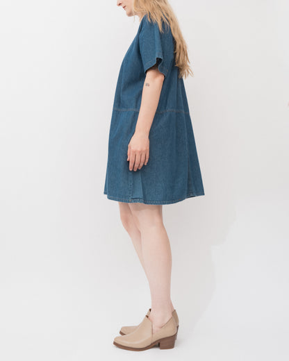 Vintage 90s Denim Dress (S-L)