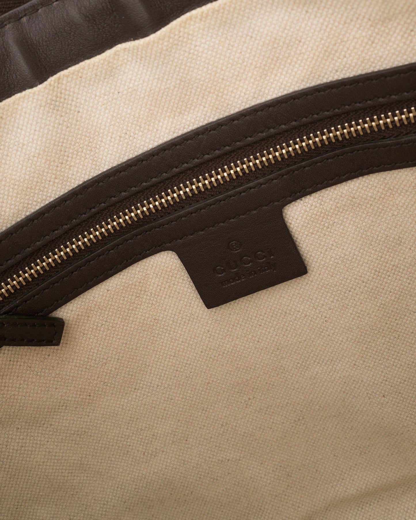 2000s GUCCI Chocolate Guccissima "Lovely Heart" Bag