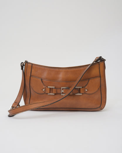 Vintage Toffee AIGNER Leather Bag