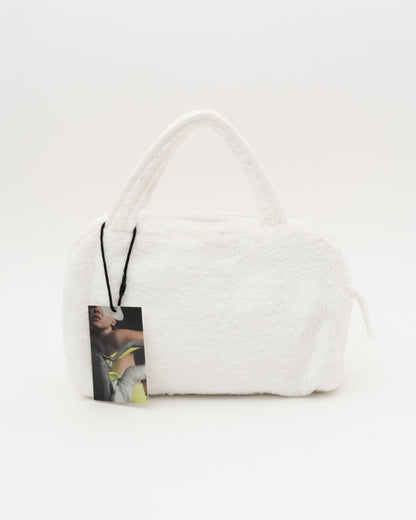 SS2002 CHRISTIAN DIOR John Galliano Era White Terry Cloth J'ADORE DIOR Bag