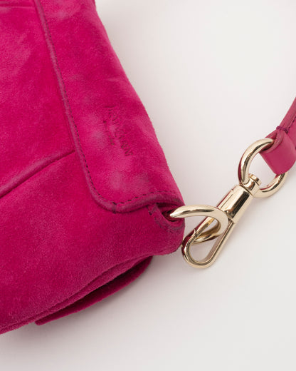 SS2003 YSL Tom Ford Pink Suede Nadja Rose Mini Bag