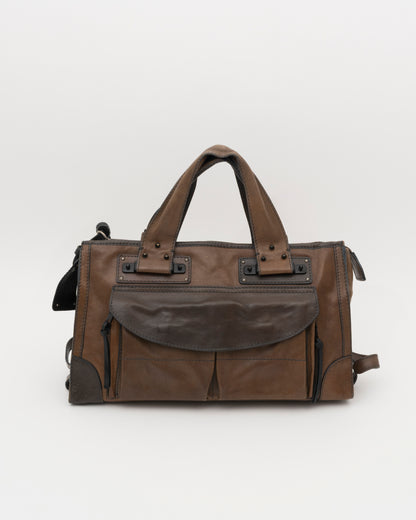 2000s CHLOE Tracy Brown Leather Bag