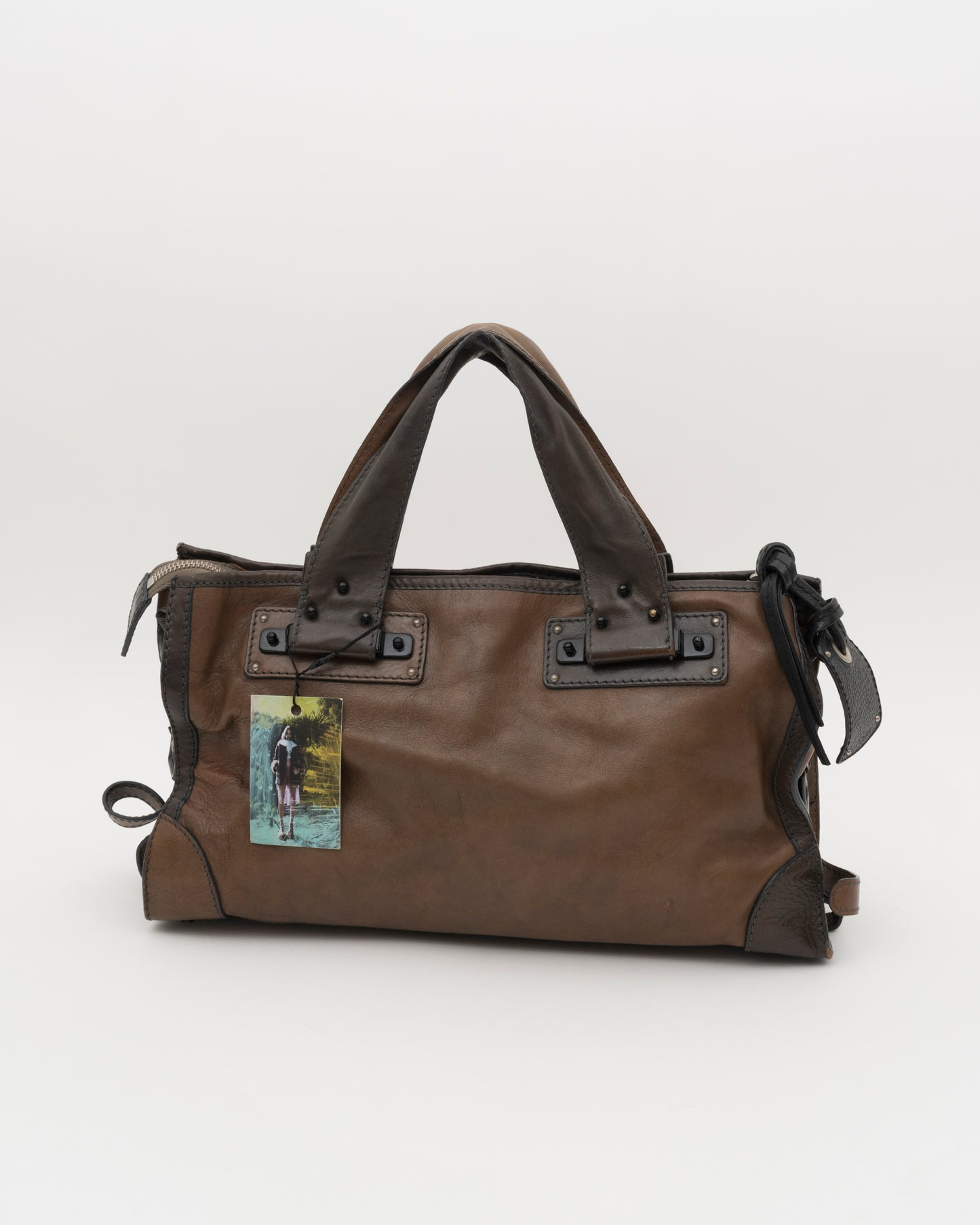2000s CHLOE Tracy Brown Leather Bag