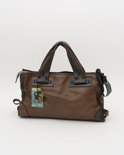 2000s CHLOE Tracy Brown Leather Bag