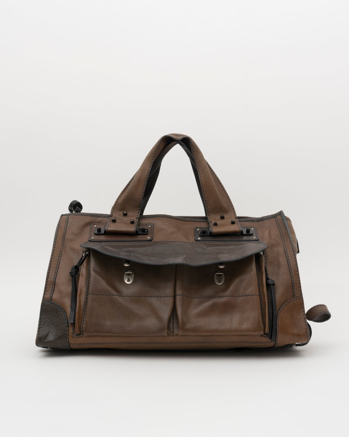 2000s CHLOE Tracy Brown Leather Bag