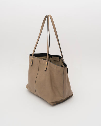 2000s CHLOE Taupe Leather Bag (as is)