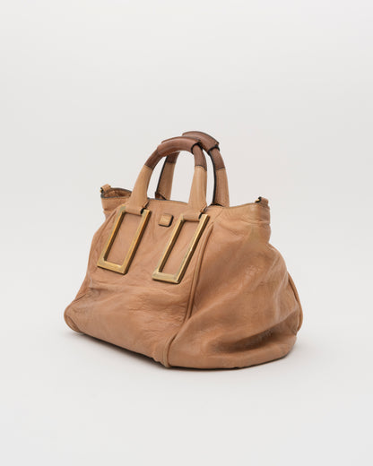 2000s CHLOE Small Ethel Beige Leather Bag