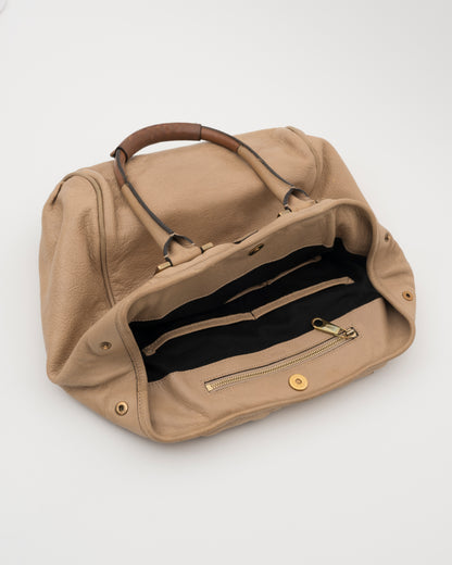 2000s CHLOE Ethel Beige Leather Bag