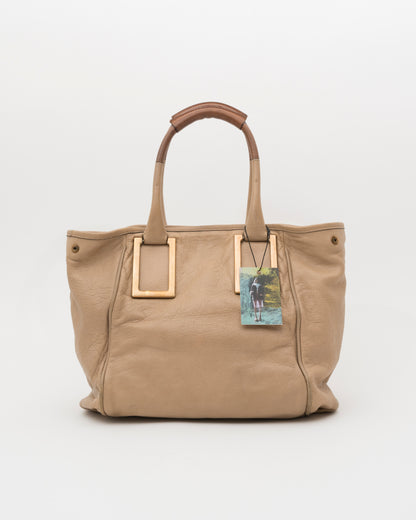2000s CHLOE Ethel Beige Leather Bag