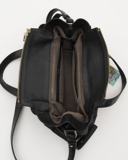 2000s CHLOE Bridget Black Leather Bag
