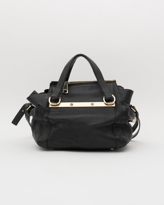 2000s CHLOE Bridget Black Leather Bag