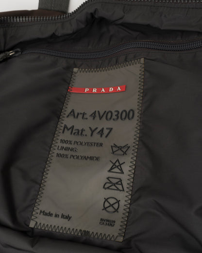 SS2000 PRADA Chocolate Brown Weekender w/Shoe Compartment
