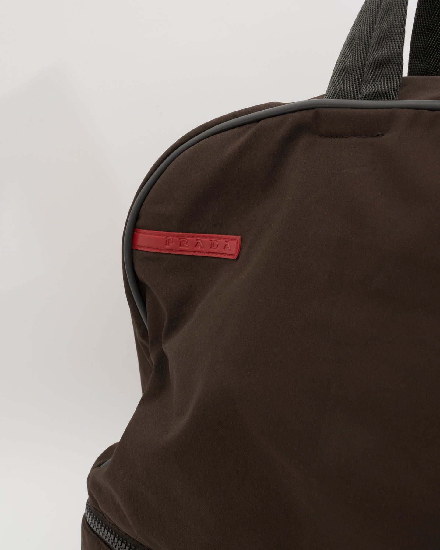 SS2000 PRADA Chocolate Brown Weekender w/Shoe Compartment
