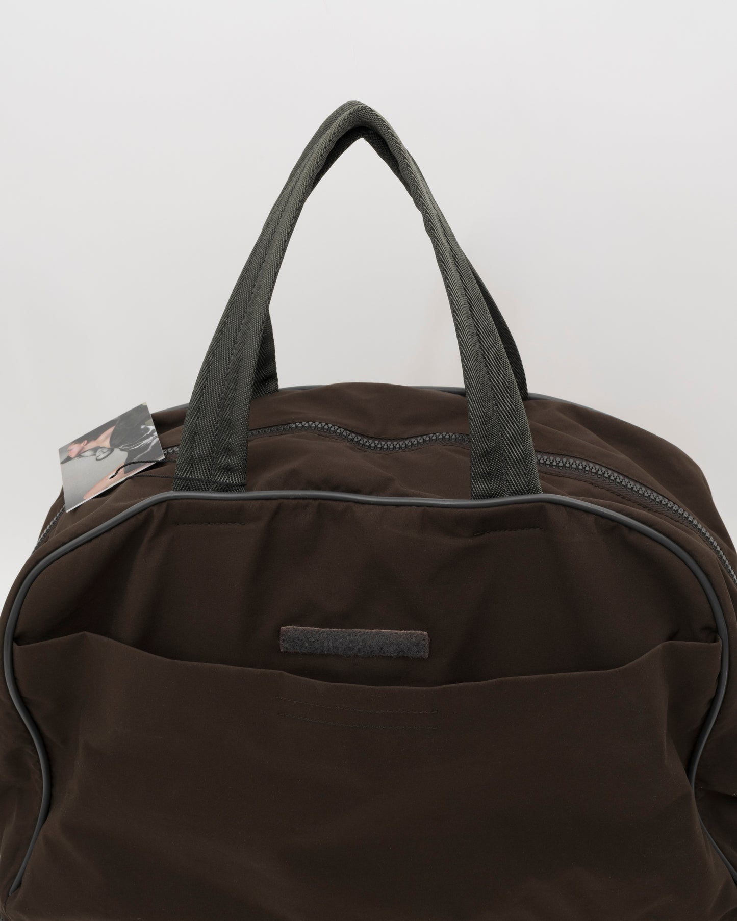 SS2000 PRADA Chocolate Brown Weekender w/Shoe Compartment
