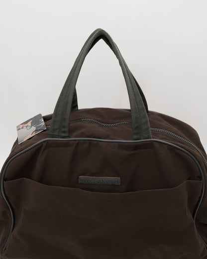 SS2000 PRADA Chocolate Brown Weekender w/Shoe Compartment