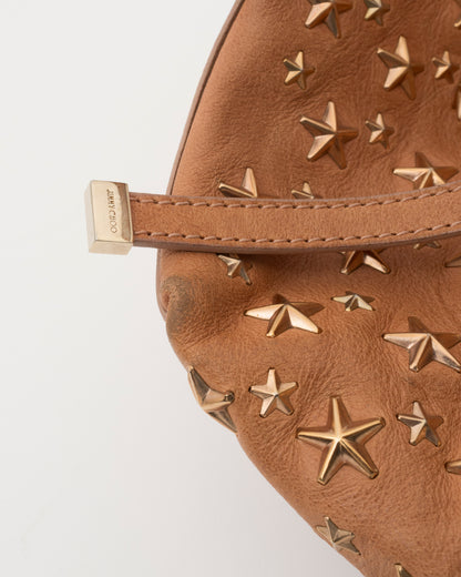 2000s JIMMY CHOO Tan Small Sasha Bag