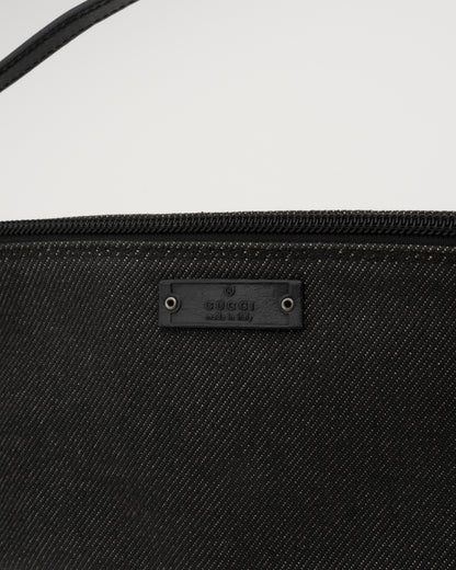 2000s GUCCI Denim Boat Bag