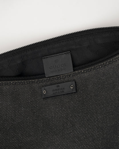2000s GUCCI Denim Boat Bag