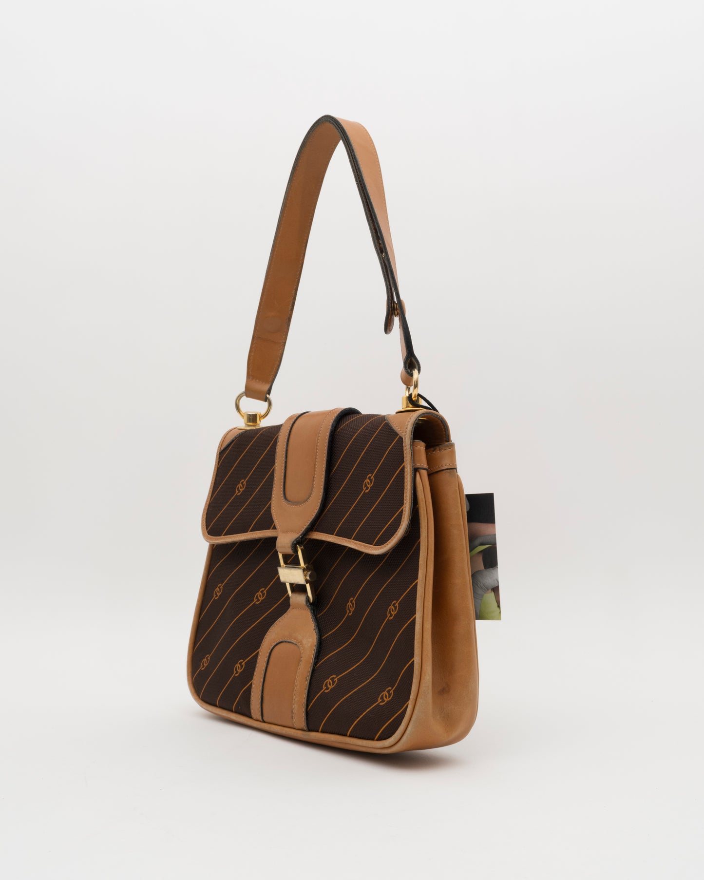 70s GUCCI Shooting Star GG Shoulder Bag