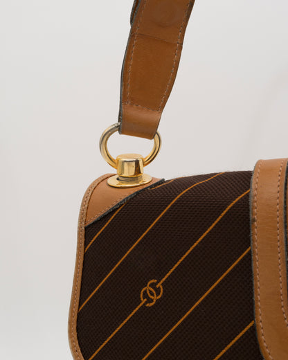 70s GUCCI Shooting Star GG Shoulder Bag