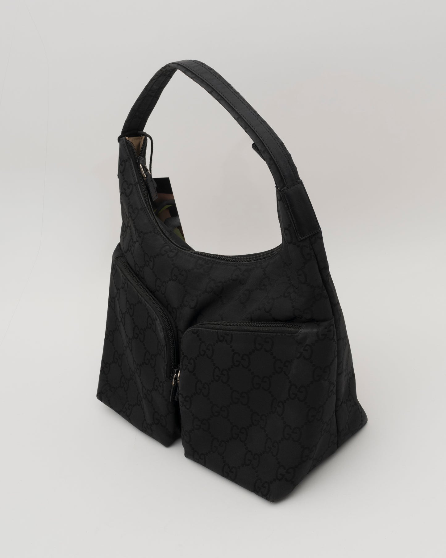90s GUCCI Monogram Hobo Bag