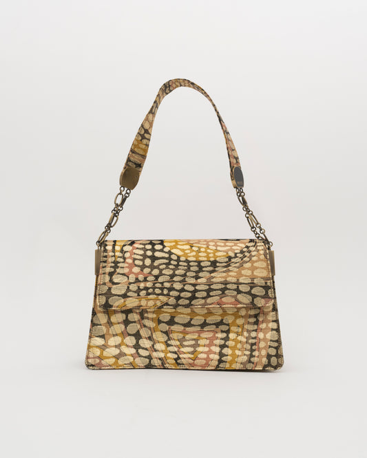 2000s EMILIO PUCCI Christian Lacroix Era Metallic Brocade Bag