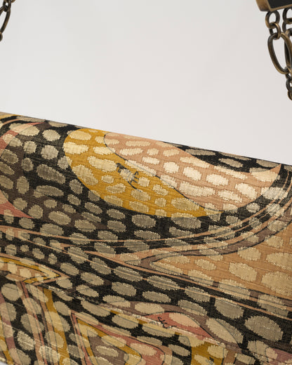 2000s EMILIO PUCCI Christian Lacroix Era Metallic Brocade Bag