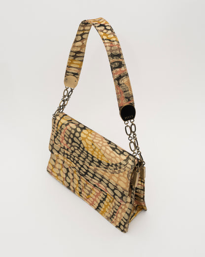 2000s EMILIO PUCCI Christian Lacroix Era Metallic Brocade Bag