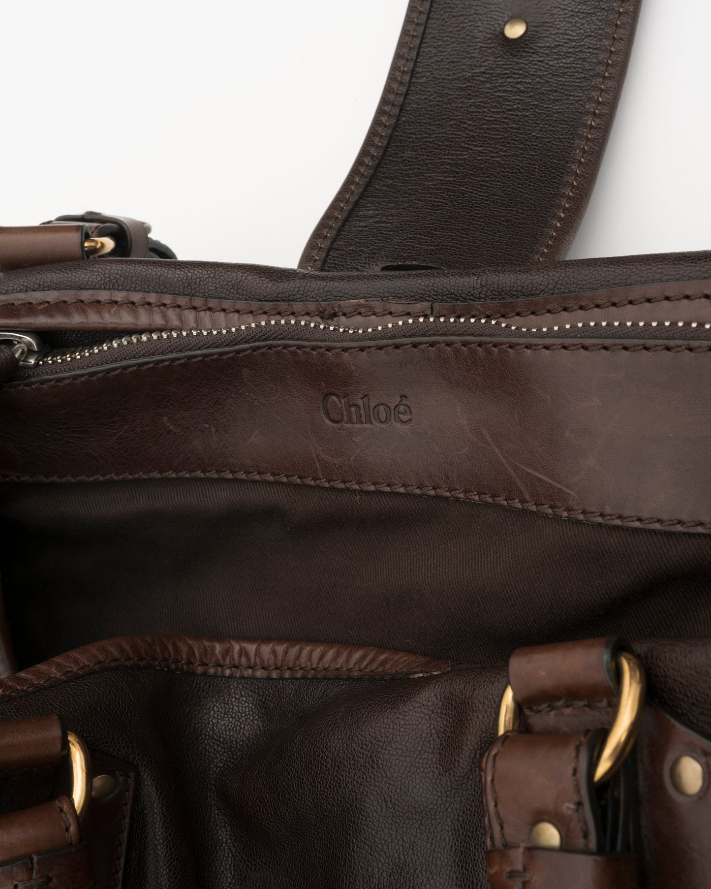 2000s CHLOE Phoebe Philo Era Chocolate Brown Kerala Bag