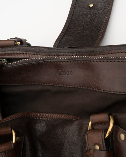 2000s CHLOE Phoebe Philo Era Chocolate Brown Kerala Bag