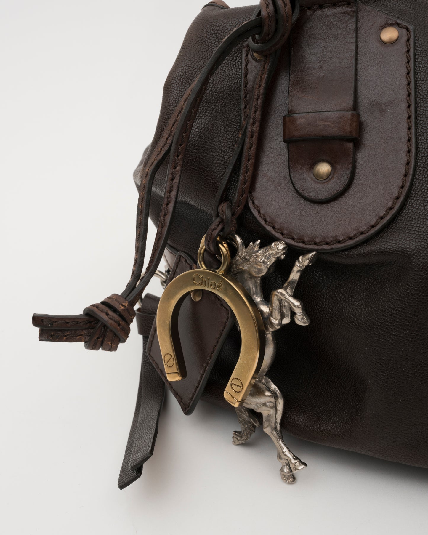 2000s CHLOE Phoebe Philo Era Chocolate Brown Kerala Bag