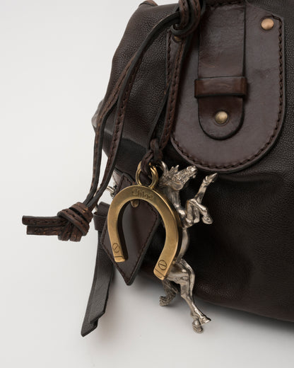 2000s CHLOE Phoebe Philo Era Chocolate Brown Kerala Bag