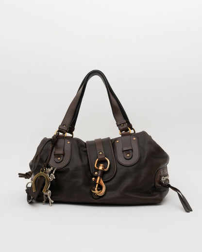 2000s CHLOE Phoebe Philo Era Chocolate Brown Kerala Bag