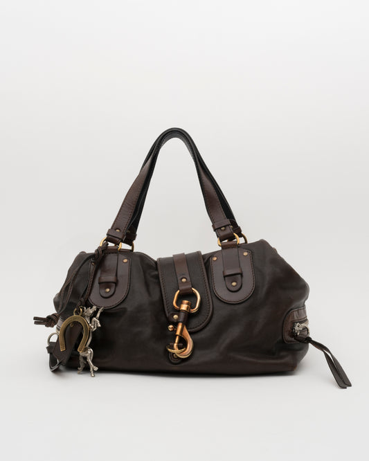 2000s CHLOE Phoebe Philo Era Chocolate Brown Kerala Bag