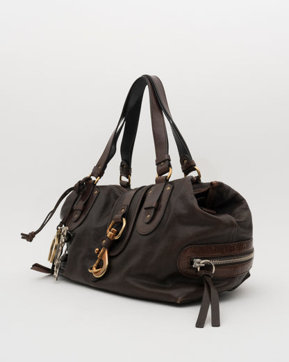 2000s CHLOE Phoebe Philo Era Chocolate Brown Kerala Bag
