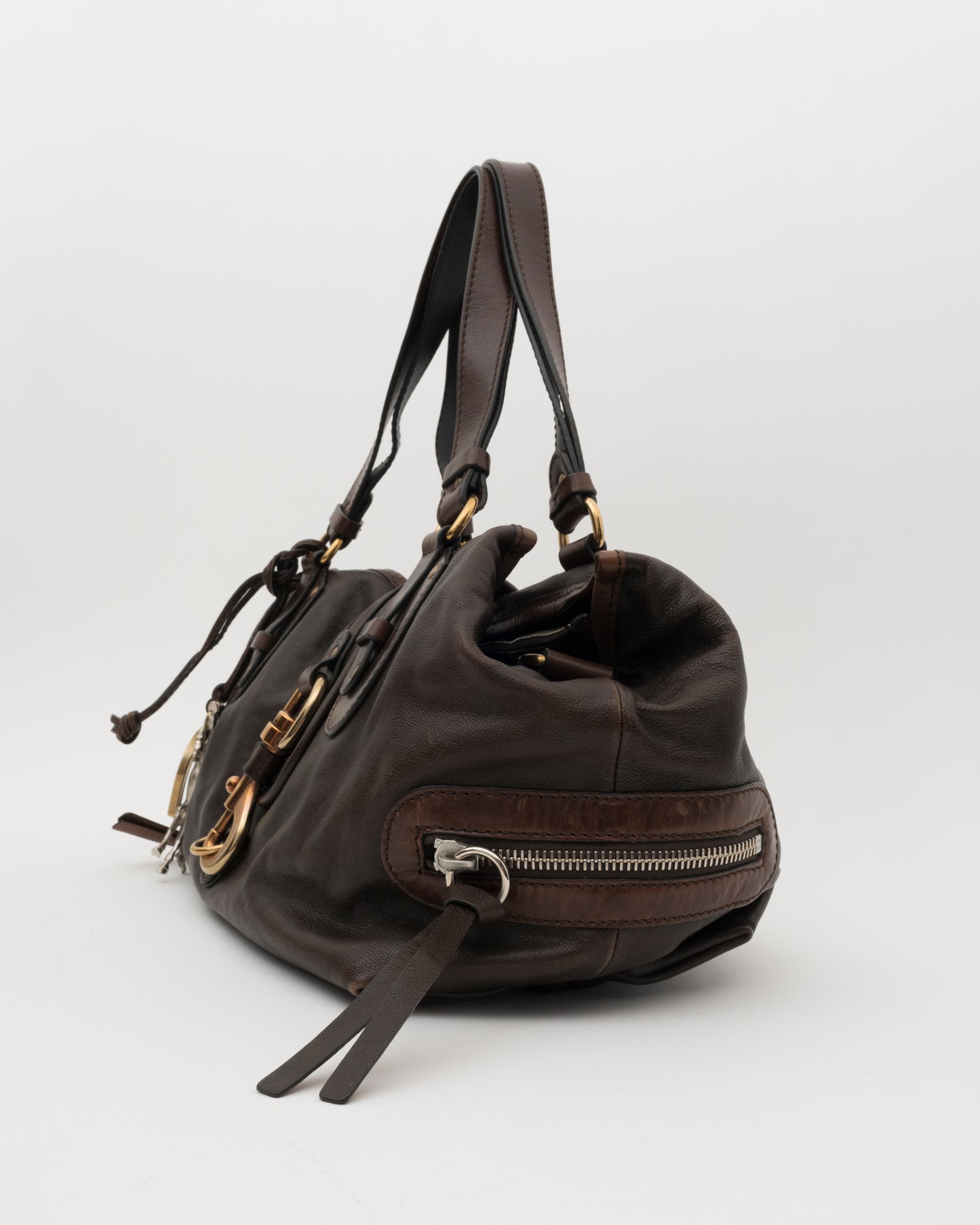 2000s CHLOE Phoebe Philo Era Chocolate Brown Kerala Bag