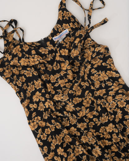 Vintage 90s Floral Romper (S/M)