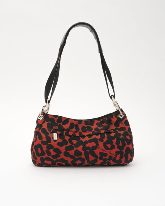 BOTTEGA VENETA Leopard Nylon Bag