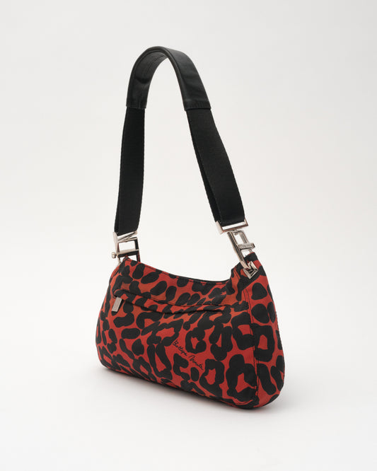 BOTTEGA VENETA Leopard Nylon Bag