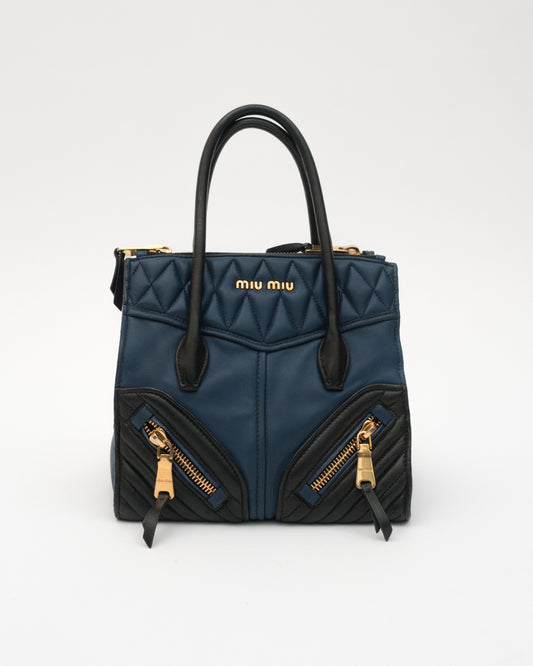 MIU MIU Biker Leather Bag