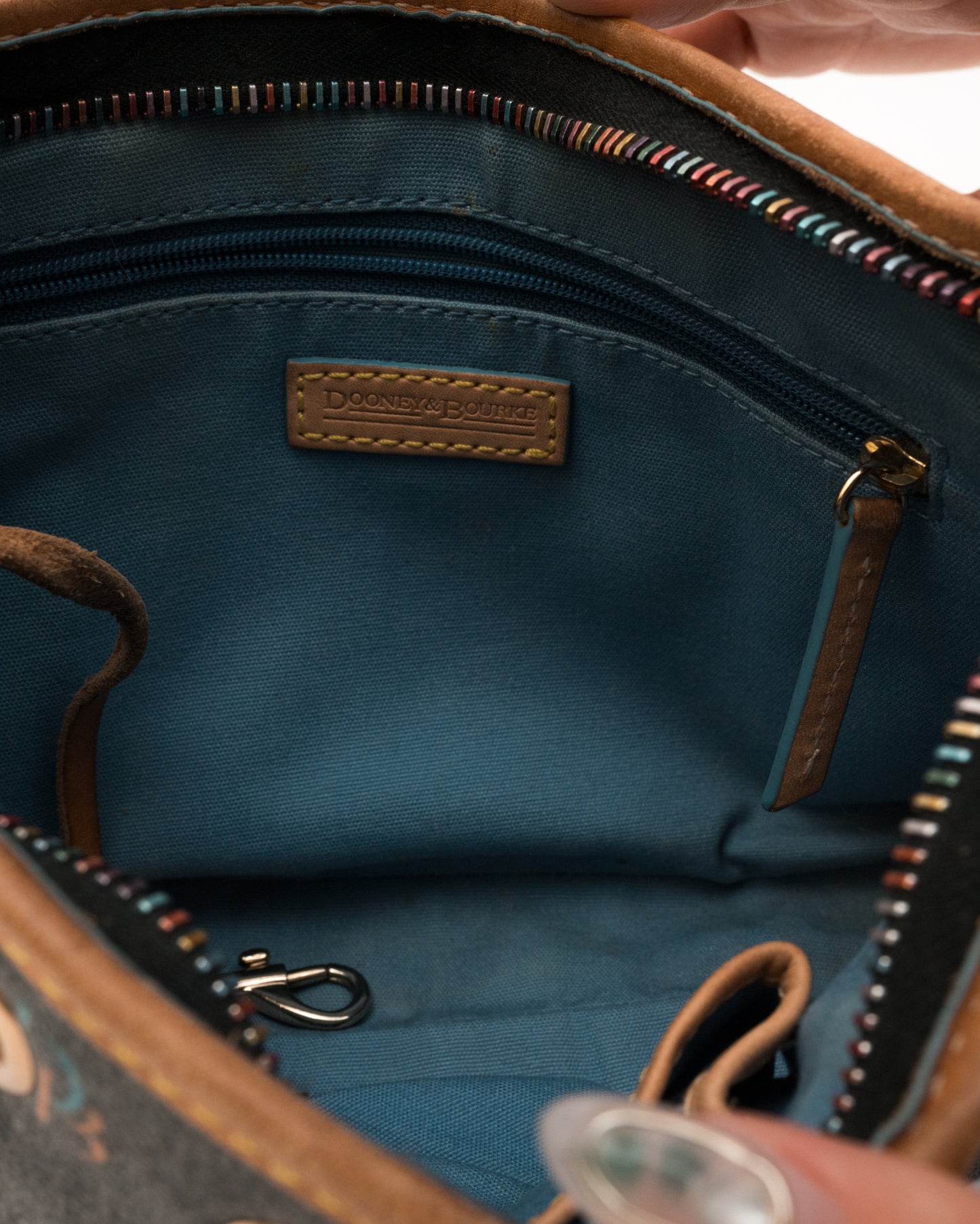 VTG DOONEY & BURKE Rainbow Bag